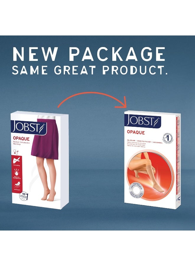 JOBST JOBST Opaque Open Toe Knee High 20-30 mmHg Compression Stockings  - Image 4