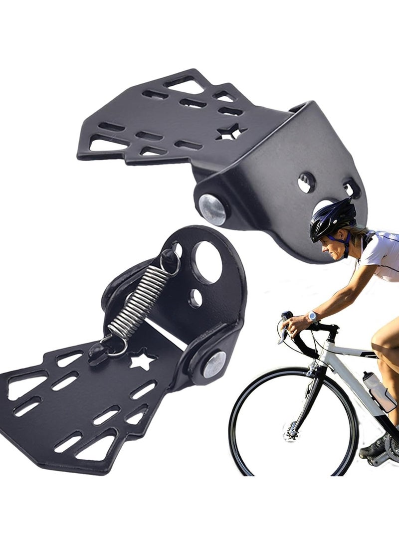 CMGTYYD Foot Pegs | Folding Pegs Non-Slip Bicycle Footrests Motorcycle Foot Pegs - 7.5cm Foot Rest Wear-resistant Pegs Frame Foot Pegs Rests Pedals For Mountain - Image 1