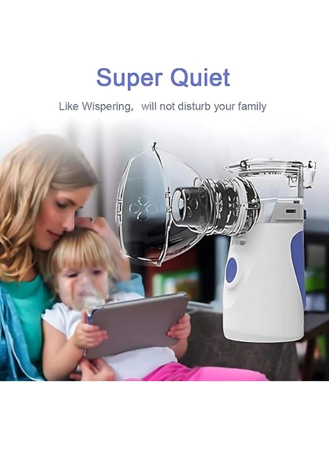 Portable Steam Inhaler Nebulizer - Easy-to-Use & Lightweight Respiratory Relief for Cough, Cold & Congestion – Battery & USB Powered - Image 3