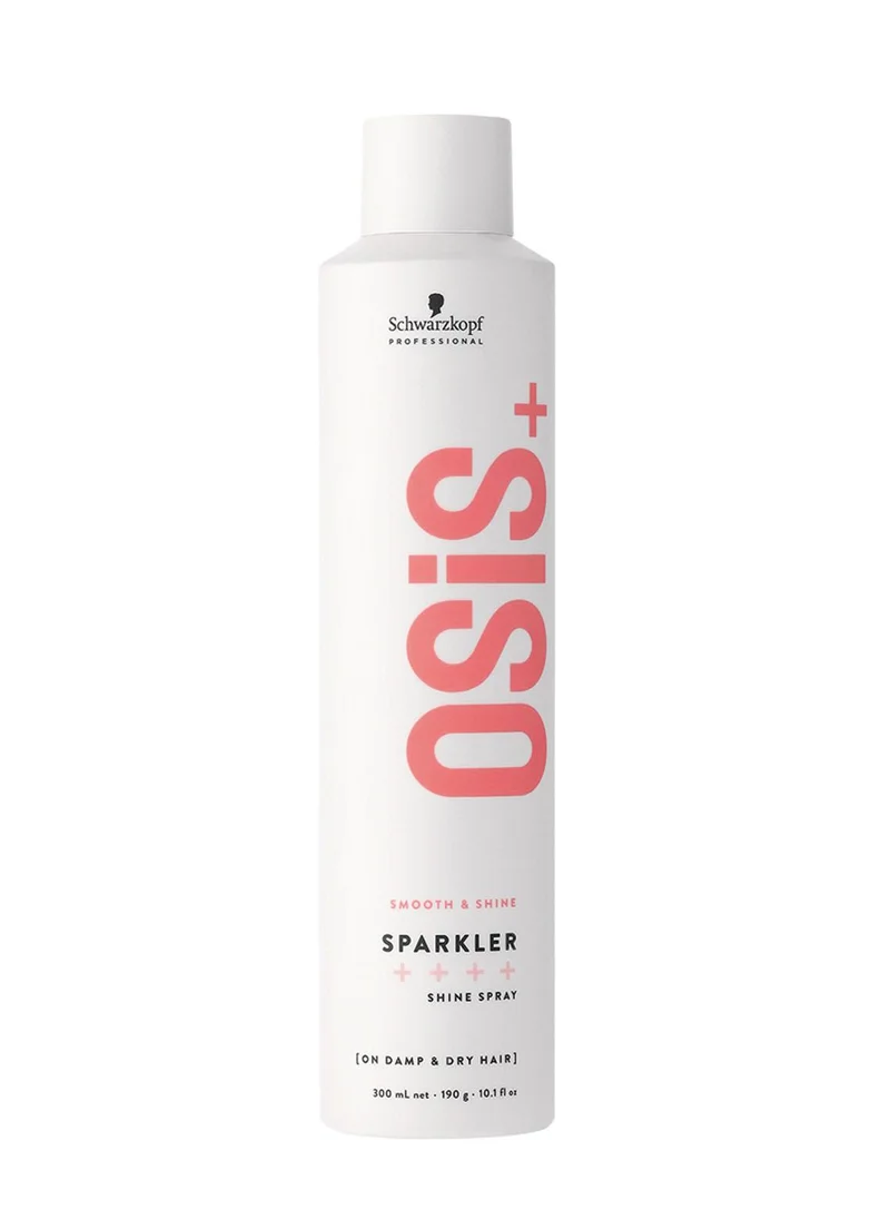 Schwarzkopf Professional Osis Sparkler Shine Spray - No Hold & Silicone Free - 300ml