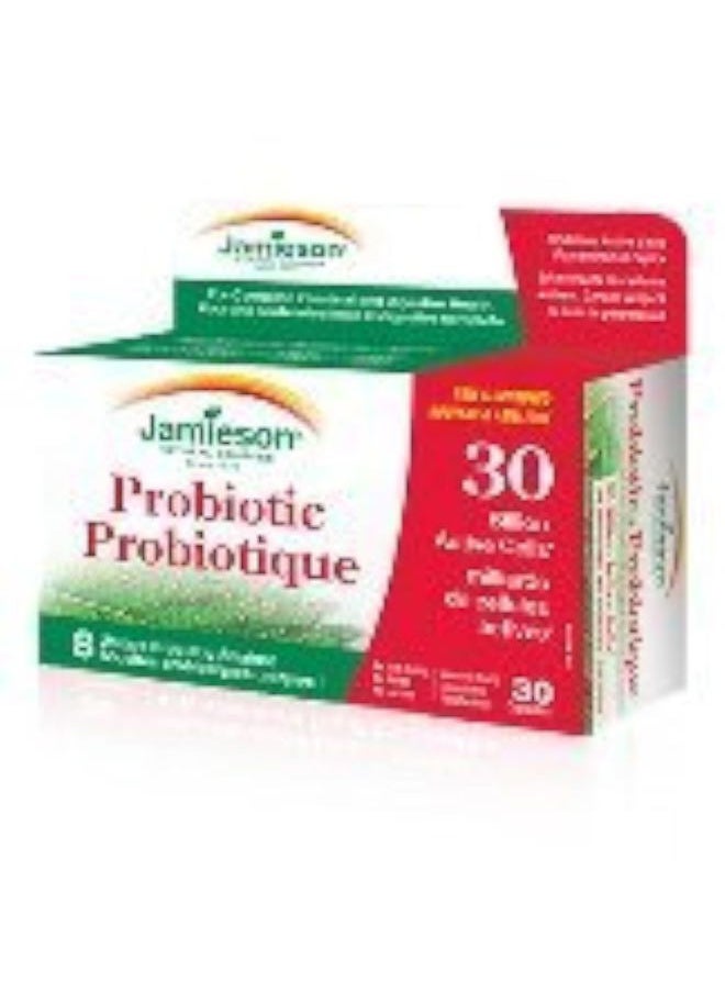 Jamieson Probiotic 30 Billion-30 caps Brand: Jamieson Laboratories  - Image 1
