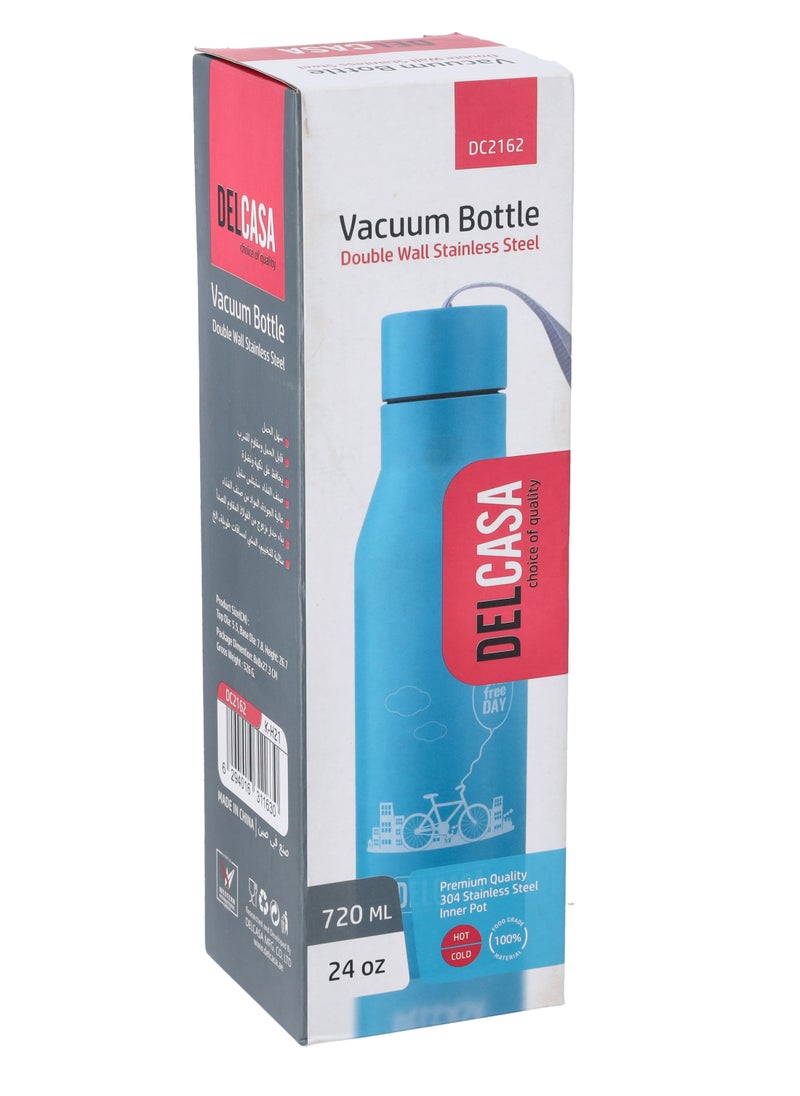 DELCASA Vacuum Bottle Stainless Steel Double Wall Insulation DC2162  - Image 4