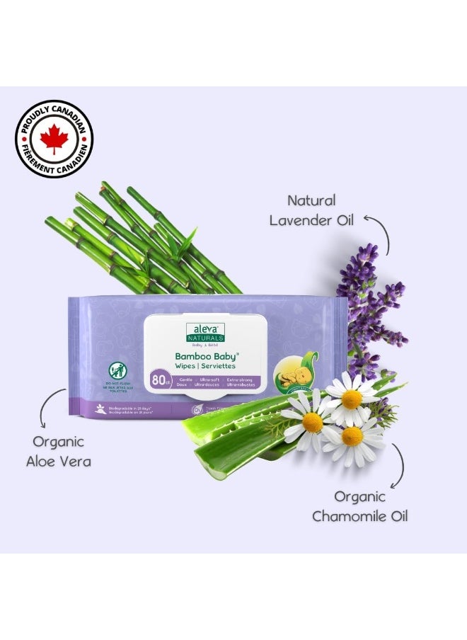 Aleva Naturals Aleva Naturals Bamboo Baby Wipes  - Image 5