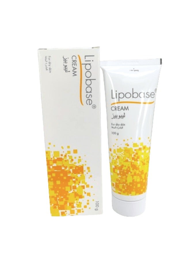 Lipobase Cream For Dry Skin 100g - Image 3