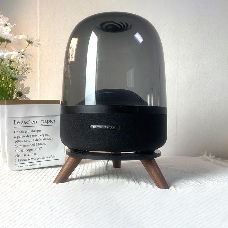 LeongLzt حامل مكبر الصوت LeongLzt Aura Studio 2 و 3 و 4، حامل مكبر صوت متميز لمكبرات صوت Harman Kardon SoundSticks 4 – مزود بإضاءة LED - Image 3