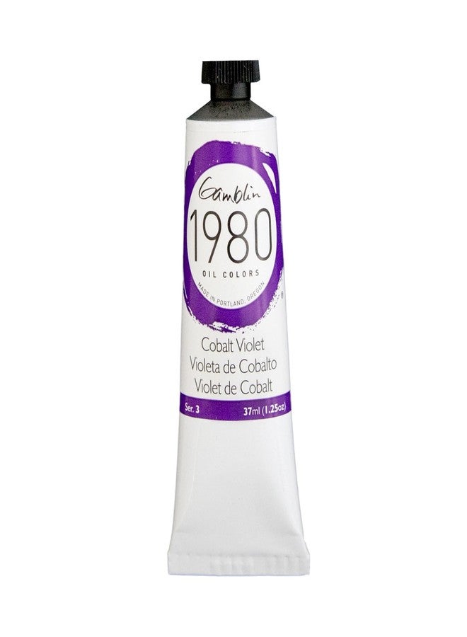 Gamblin 1980 Oil Paint, Cobalt Violet, 37ml Tube - Image 1