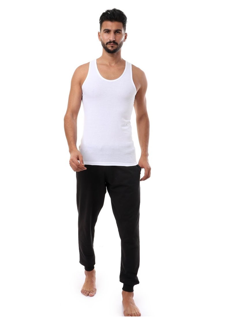 COTTONIL - Cottonil  Combed Sleeveless - White - Image 1