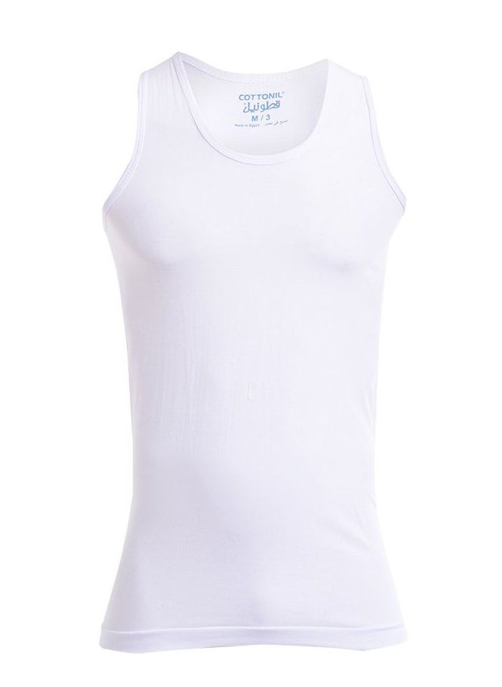 COTTONIL - Cottonil  Combed Sleeveless - White - Image 1