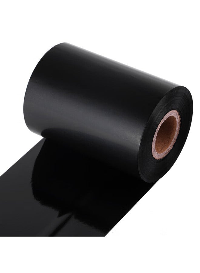 ديلي Deli 90mm*300m طابعة نقل حراري للباركود طابعة ملصقات شريط كربوني شمعي عالمي 81523 (لفة واحدة) - Image 3