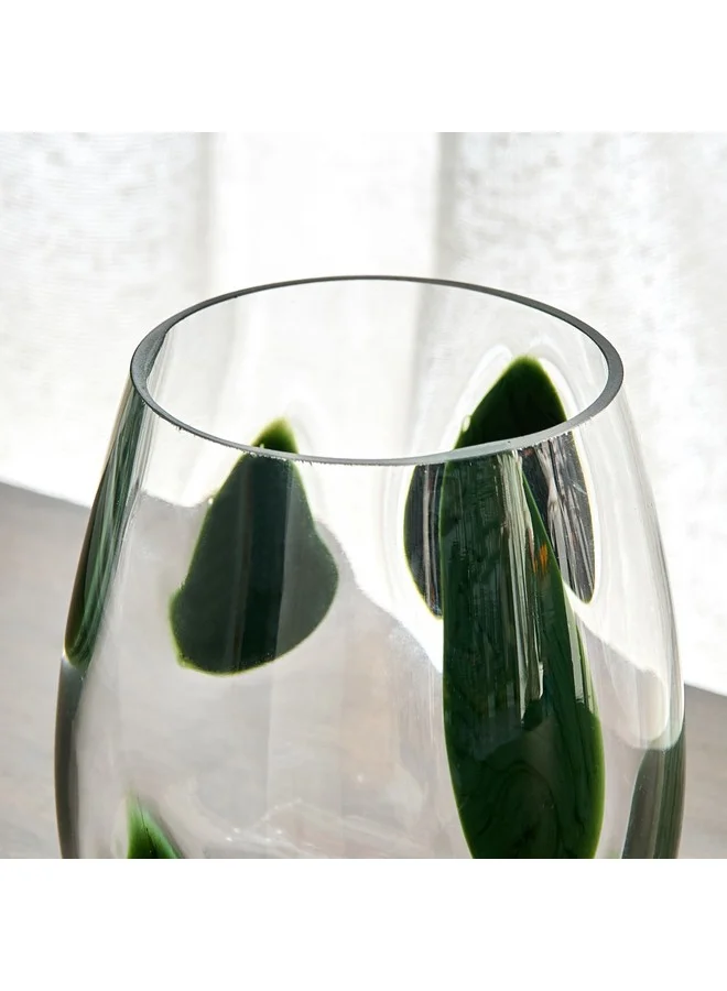 Home Box Auden Speckle Glass Mini Vase 15 x 16.5 x 15 cm