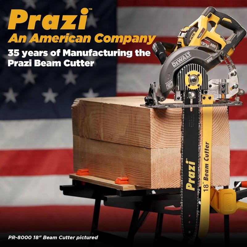 Prazi 18" Beam Cutter Chain - Replacement Chain for 18" Attachment, Circular Saw Accessories, Sharp & Versatile, USA-Based Small Business – Model P7017 - Image 5