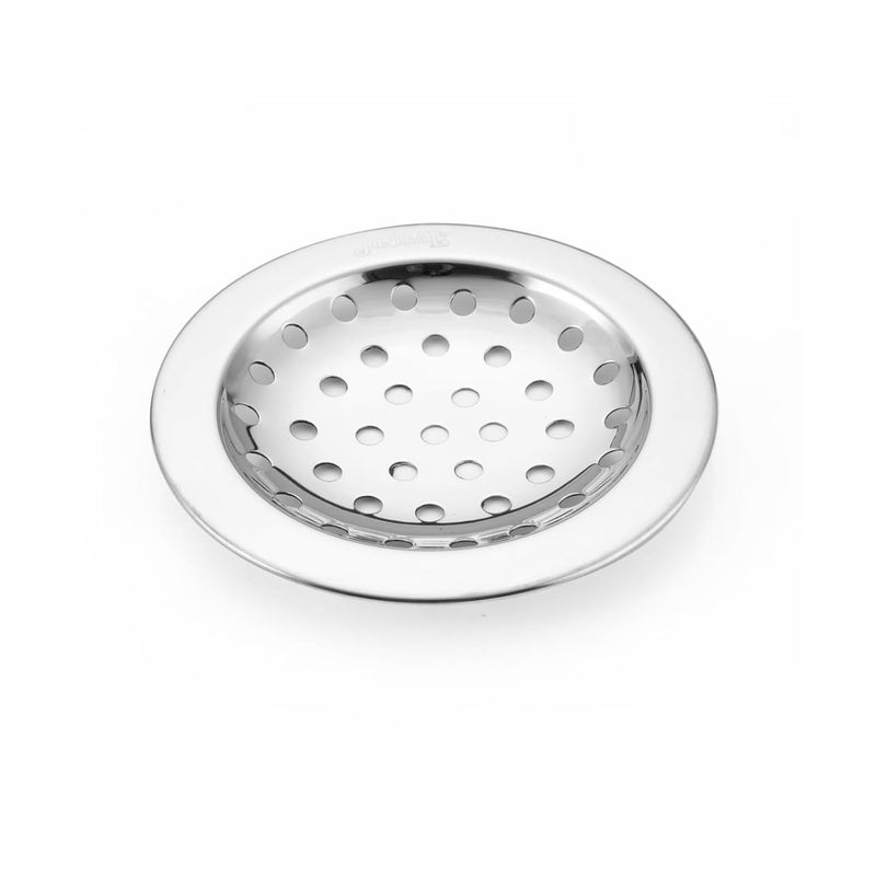 NEW WARE® 4 Inch Round Stainless Steel Bathroom Jali/Trap Floor Drain with Chrome Finish Water Drain Grating - Image 2