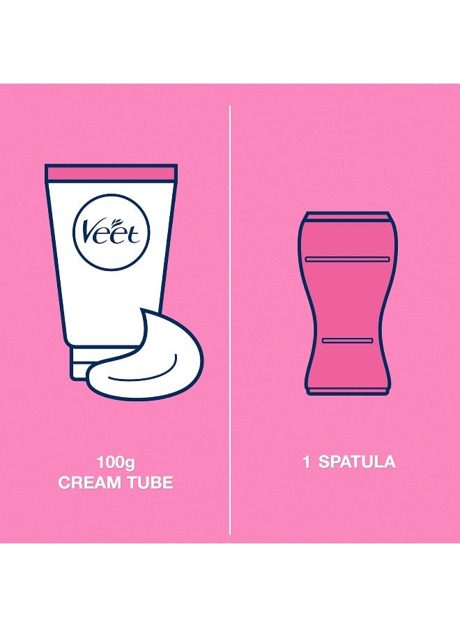 Veet Silky Fresh Hair Removal Cream with Aloe Vera & Violet Blossom - Image 3