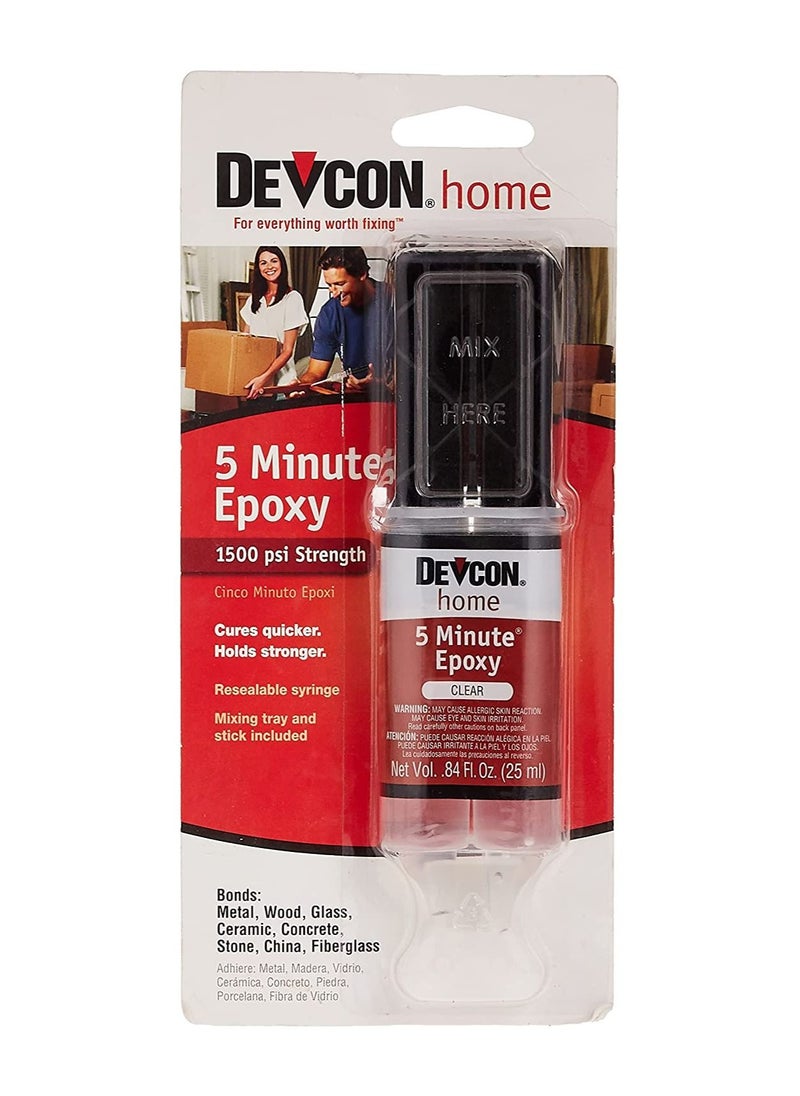 RACO RACO Devcon 20845 High Strength 5-Minute Epoxy, 0.84 Oz.  - Image 1