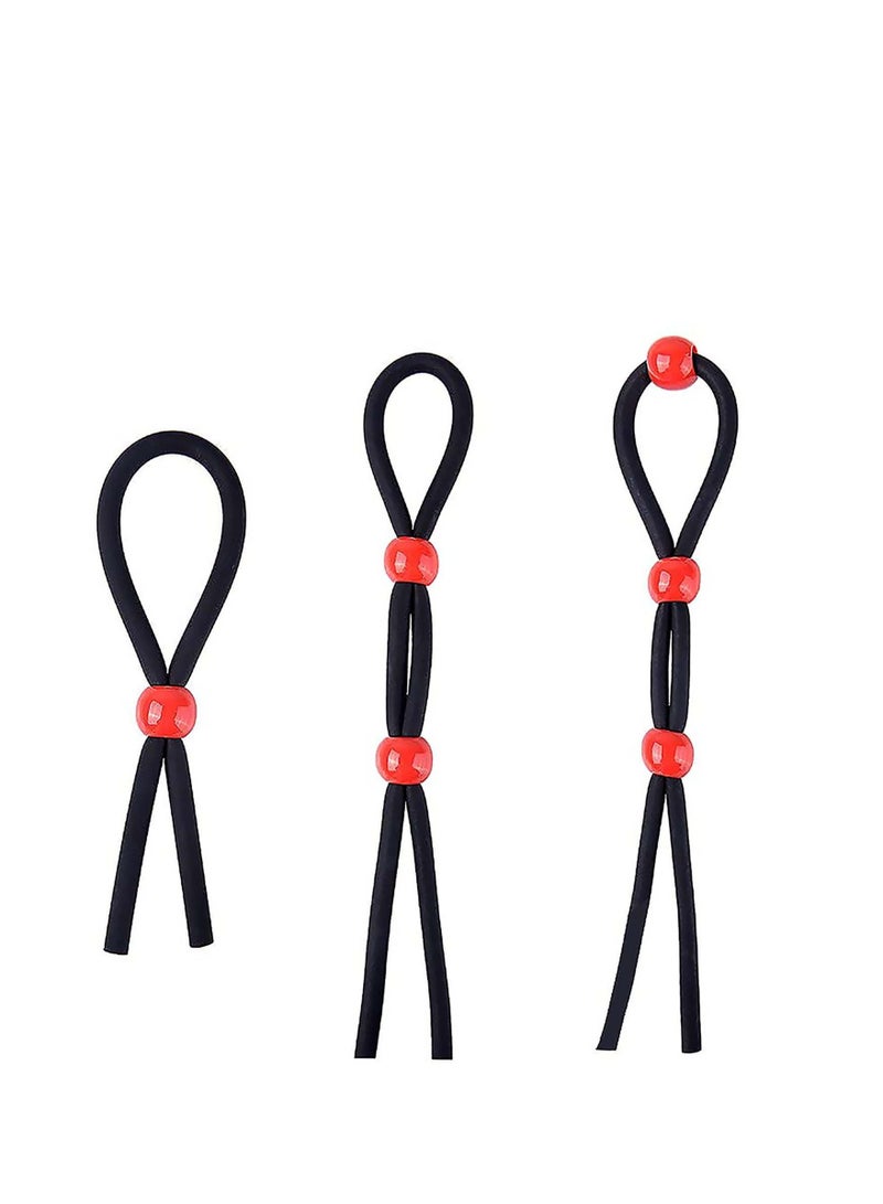 Y&D Adjustable Ring Set Basic Toys, Olefu Sturdiness Flexibility Ties for Man  - Image 1