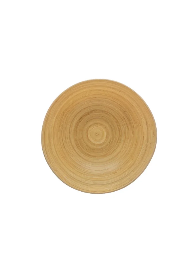 Five Simply Smart Bamboo Salad Bowl White and Brown 17 cm 154105B