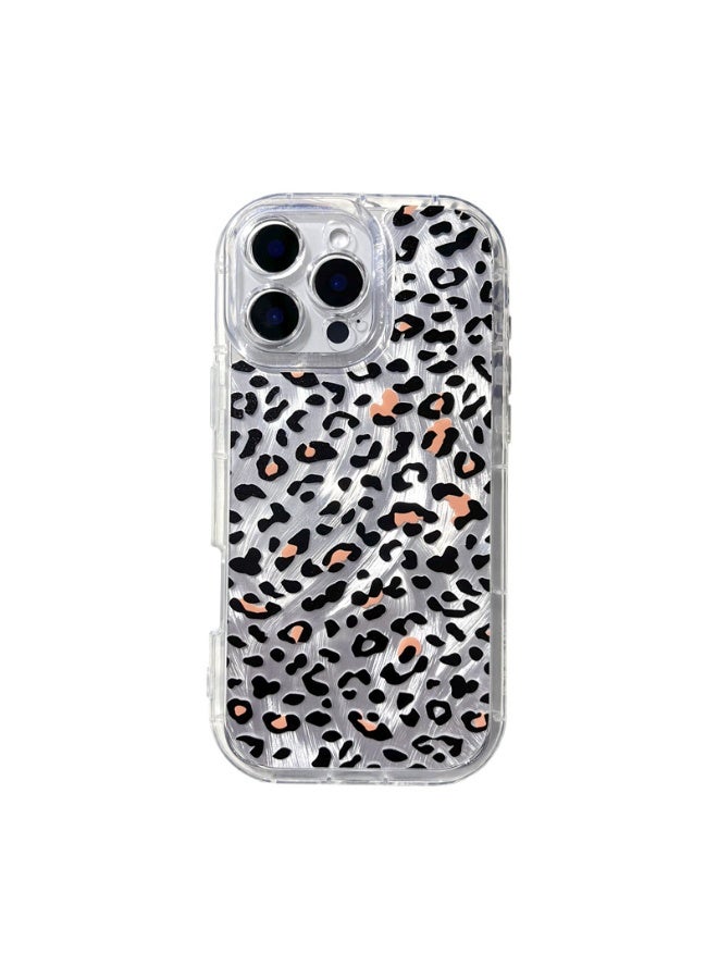 NIBEMINENT Hot Girl Leopard Pattern Protective TPU Case Cover For iPhone 14 Plus Clear - Image 1