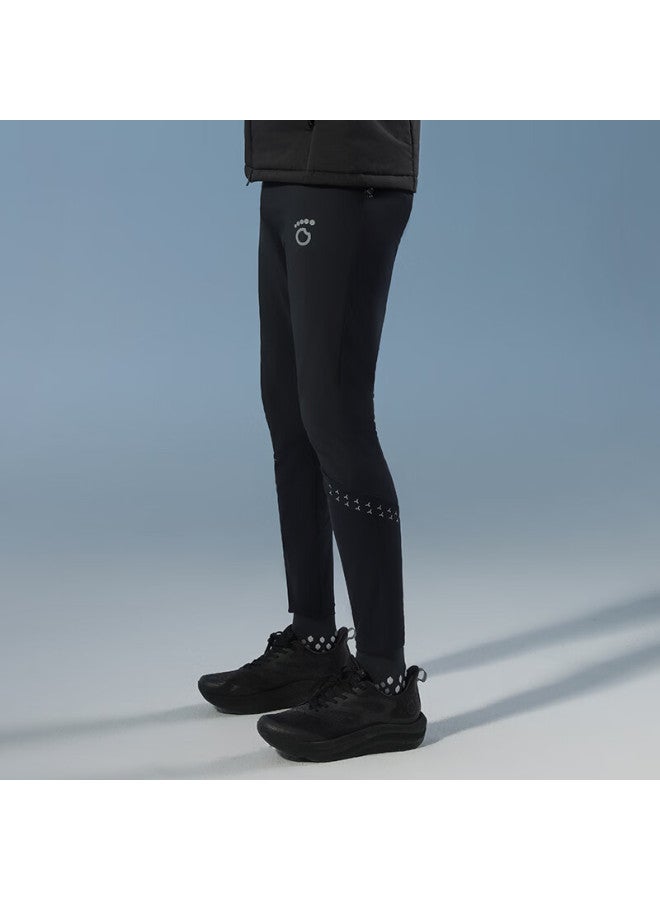 Macondo Outdoor Running Quick-dry Windproof Pants 2nd Generation Front Wind-resistant Warmth Rear Sweat-resistant Pocket Black Women M - Image 3