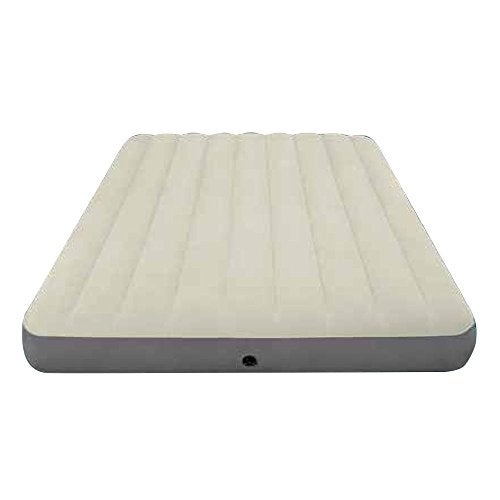 Intex Polyvinyl Chloride (PVC) Dura-Beam Standard Series Deluxe Single High Airbed, Queen Size, Grey - Image 2
