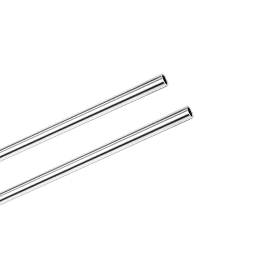 VALVENTO 3/4" OD 316 Stainless Steel Tube 12 inch Length Round Straight Steel Pipe Metal Tubing Industrial Metal Tube (2 Pcs) - Image 1
