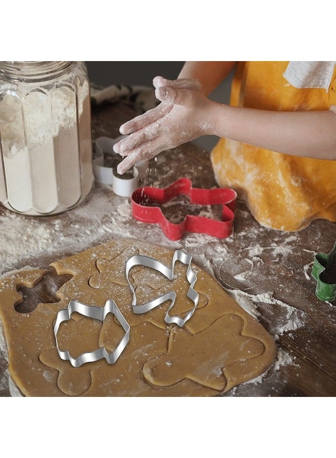 SAVITA 6pcs Graduation Cookie Cutters, Stainless Steel Molds Graduation Cookie Cutters Including Molds for Name Tags, Certificates, Gowns, Doctor Hats Cookie Cutters for Baking - Image 4