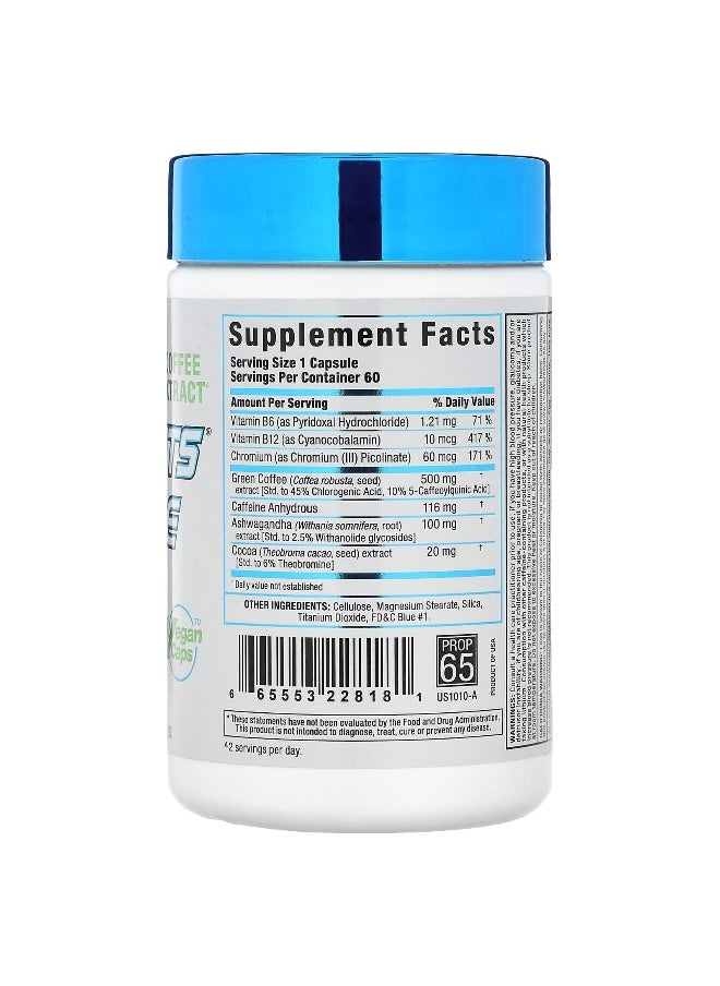Allmax - ALLMAX, RAPIDCUTS Femme, Green Coffee Bean Extract, 1,000 mg, 60 Capsules - Image 1