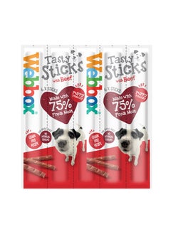 Webbox Dogs Delight Sticks Beef 25 x 30grams 