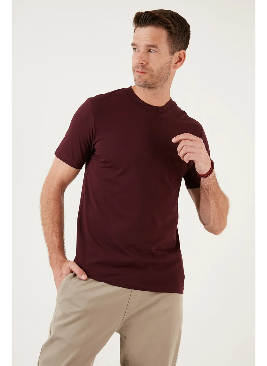 Buratti Cotton Regular Fit Crew Neck Basic T Shirt Men's T Shirt 59020201