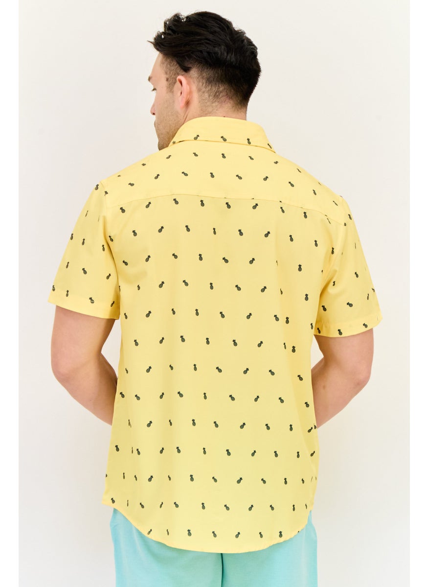 Beach Bros Men Allover Print Beach Shirt, Multicolor  - Image 2