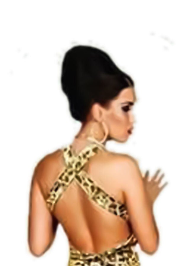 Fashion Group Leather lingerie in the form of a dress with sleeves - Image 2