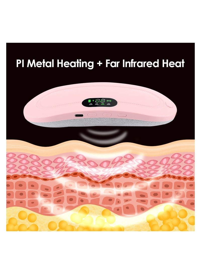 Generic Electric Period Cramp Massager Vibrating Heating Belt for Menstrual Colic Relief  - Image 3