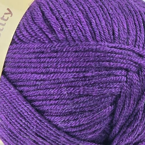 Yonkey Monkey 10-Pack of Yonkey Monkey 500 Grams Yarn - 70% Rayon derived from Bamboo, 30% Cotton - Imported - Violet 9022 - Image 3