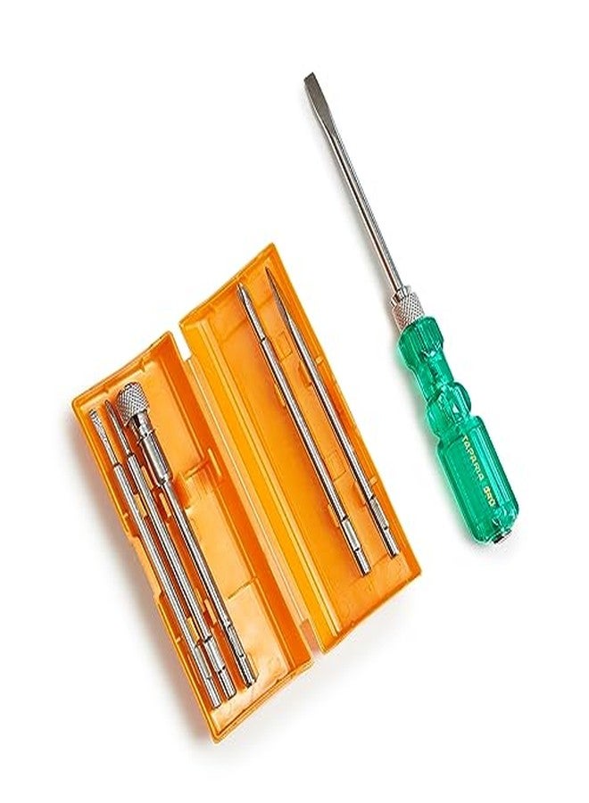 Taparia طقم مفكات Taparia TK025 KI10V، 840، DEP08، طقم مفاتيح ألين، طقم مفاتيح ربط، 8 قطع، 22 × 10 سم - Image 2