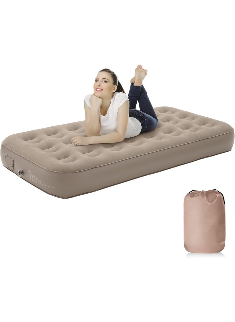 Cyrox Cyrox Durable Inflatable Bed Lightweight Comfortable SelfInflating Air Mattress for Camping Travel Extra Guest Comfort Easy Setup 1Pcs  - Image 1