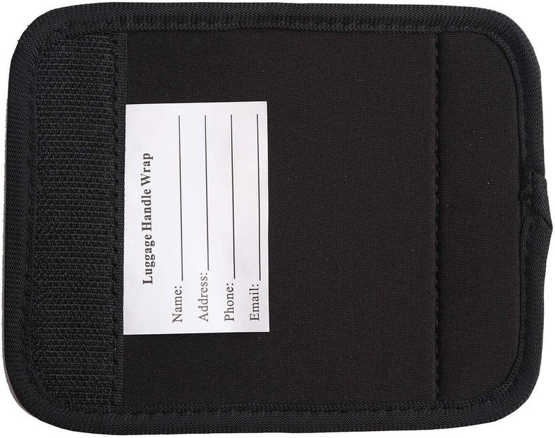 Gowraps Suitcase Tags Identifiers-Luggage Handle Wrap Travel Luggage identifiers For Suitcases Unique Travel essentials for Airplane/Flying/Luggage (Colorful Check) - Image 3