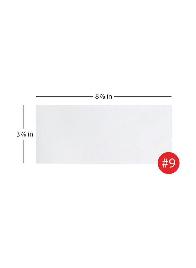 Office Depot Allpurpose Envelopes 9 (3 7 8In. X 8 7 8In.) White Box Of 500 77115 - Image 3