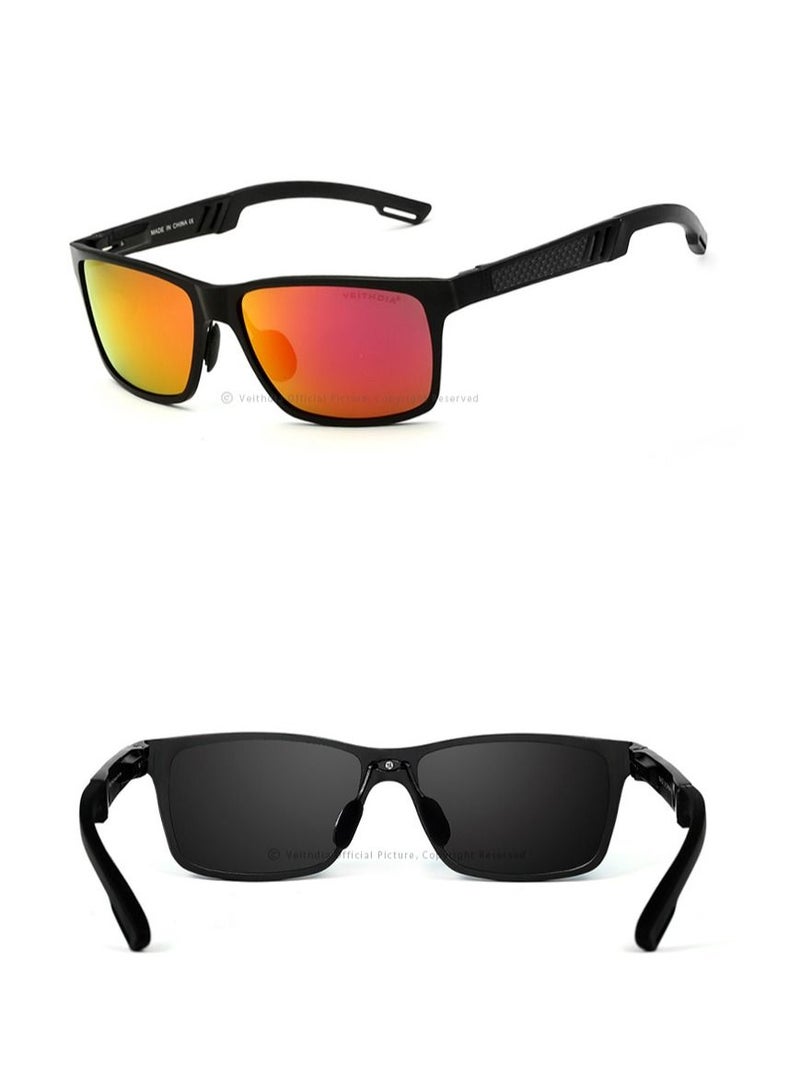 Veithdia Aluminum Magnesium Dazzling Polarized Sunglasses - Image 2