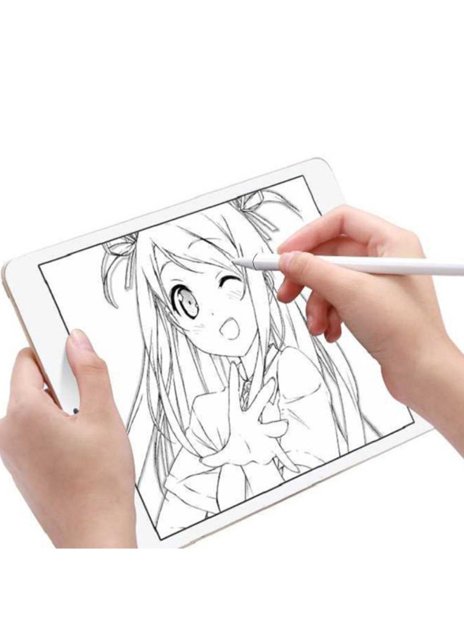 Loquat Silicone Pen For ApplePencil Capacitive Pen Painting For AppleTablet Touch Handwriting Passive Universal Pen-Color:Black  - Image 3