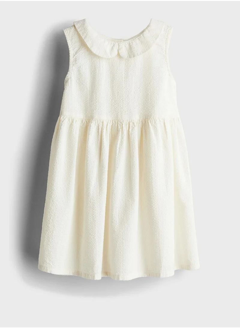 H&M Kids Ruffle Neck Tiered Dress