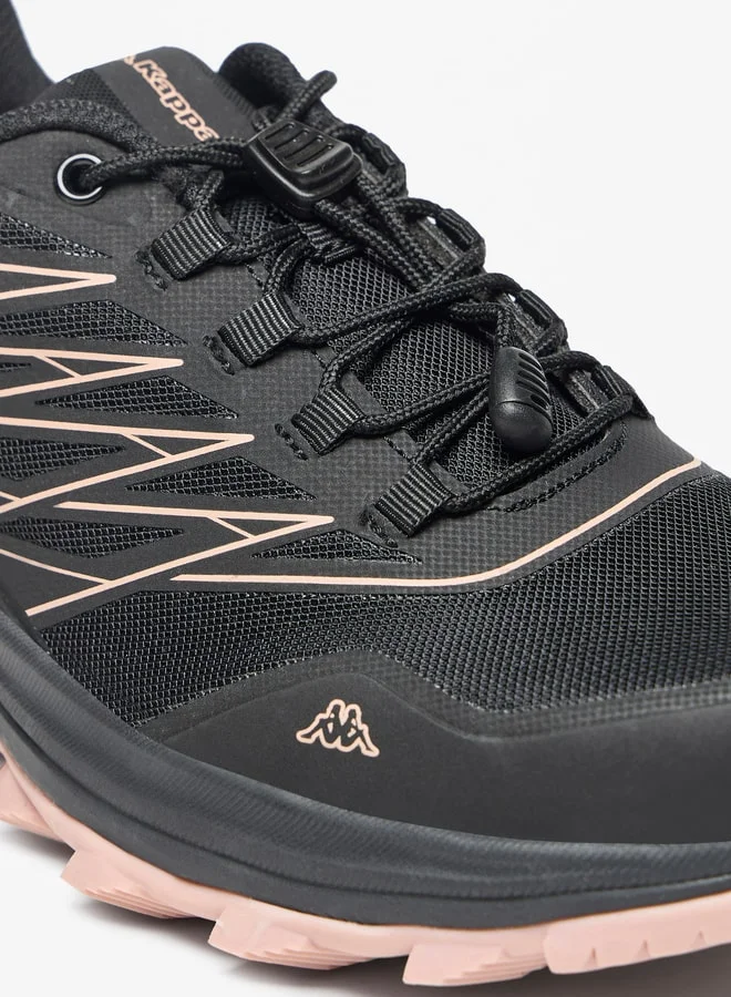 Kappa Women's Panelled Sports Shoes with Drawstring Closure