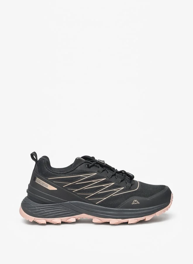 Kappa Women's Panelled Sports Shoes with Drawstring Closure