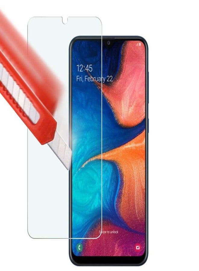 Uponew For Samsung Galaxy A20 Tempered Glass Screen Protectors [2 PACK] Tempered Glass Screen Flat Protector Frontier Protective Glas Touch Screen Protector Clear Cover for Samsung Galaxy A20 SMA205U - Image 2