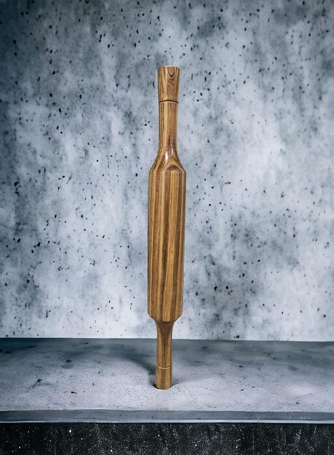 Traditional Marble Roti Maker Includes Durable Wooden Belan for Chapatis - Image 2