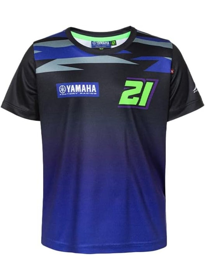VR46 Vr 46 Yamaha Dual Franco Mordelli T-Shirt, Kid, 13/14 Years - Image 1