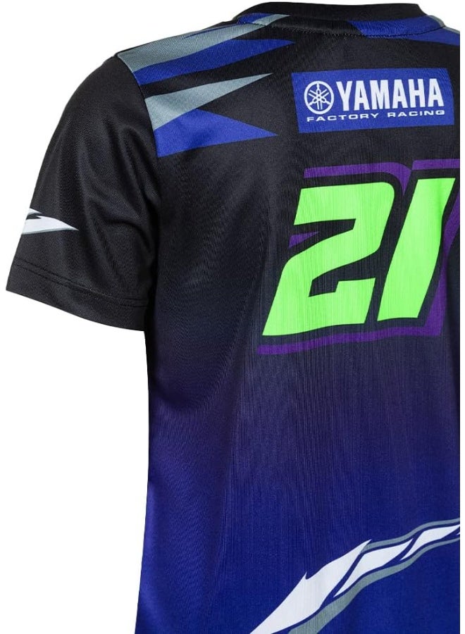 VR46 Vr 46 Yamaha Dual Franco Mordelli T-Shirt, Kid, 13/14 Years - Image 3