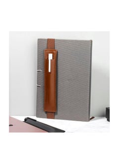 Excefore 6 Pcs Elastic Band Pen Holder for Notebook Pencil Holder PU Leather Pen Sleeve Pouch for Hardcover Journals Pen Holder Hold 1 Pen Detachable for Planner Notebook  - Image 5