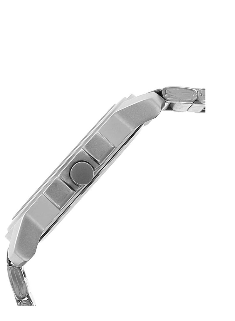 fastrack Fastrack Quartz Analog Black Dial Stainless Steel Strap Watch for Guys - Image 3