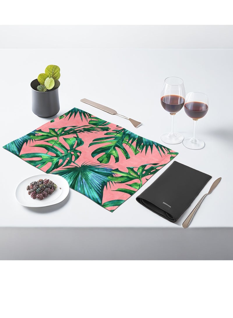 ريزاريز سجادات طاولة استوائية باللون الوردي - Image 2