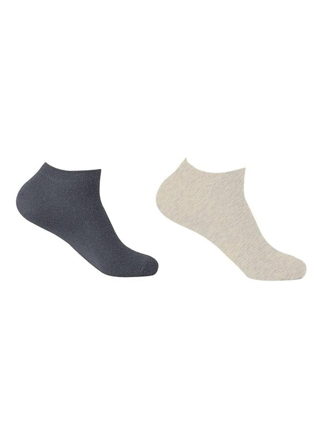 Vouche Pack of  2 Pieces Lowcut Casual Socks For Men, Multicolors