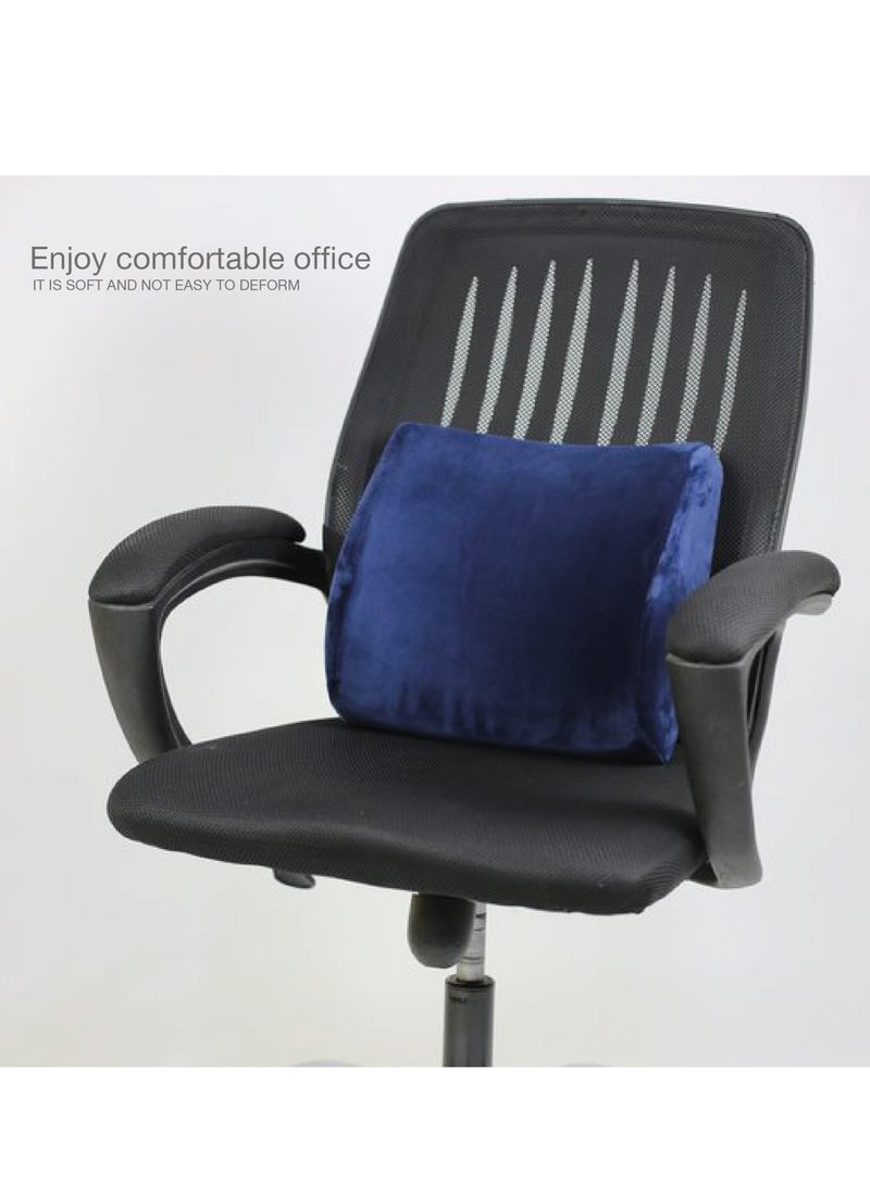 ماكس كمفورت وسادة ظهر طبيه من الفوم الامريكي , للوقايه من آلأم الجزء السفلي من الظهر , لون كحلي - Image 4